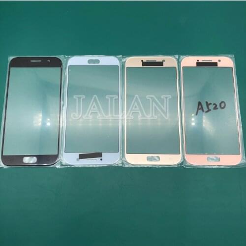 5PCS front Glass for Sumsung A310 A320 A510 A520 A710 A720 A9 A910 A8 A810 LCD touch front panel changed repair