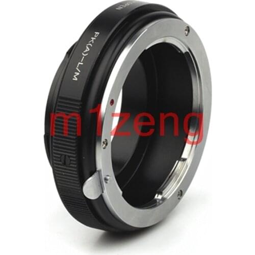 PK(A)-LM Adapter ring for pentax PK A DA Mount lens to Leica M L/M LM M9 M8 M7 M6 M5 m3 m2 M-P camera