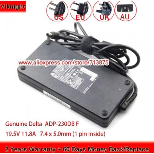 Genuine Delta ADP-230DB F ADP-230EB T 19.5V 11.8A 7.4 x 5.0mm AC Adapter for ASUS G750JH-DB71 GAMING Laptop