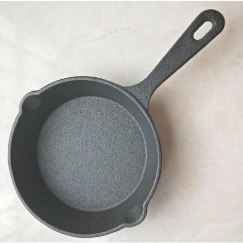 Pre-Seasoned Cast Iron Skillet, 14cm By Bruntmor - Use To Fry, Sear, Saute, Bake, And More - Indoor/Outdoor Use