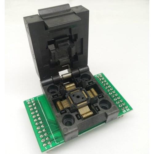 STM32F030C8T6 Programming Socket LQFP48 Burn-in Socket ICTest Socket FPQ-48-0.5-06 Clips Socket