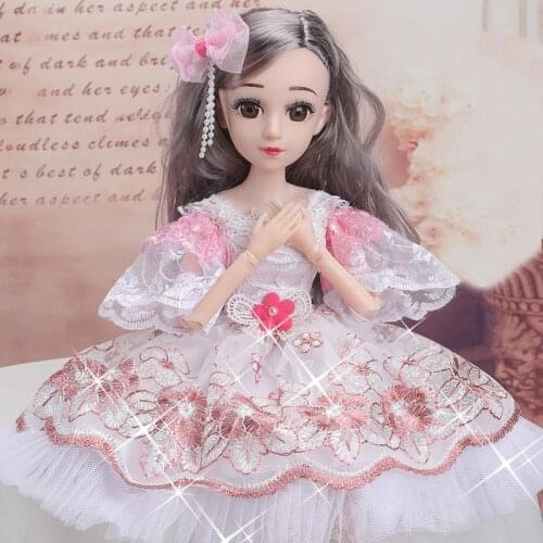 BJD Doll 1/3 Dolls 50cm 14 Movable Jointed Dolls With Clothes Outfit Shoes Wig Hair Makeup Best Gift For Girls Beauty Toys