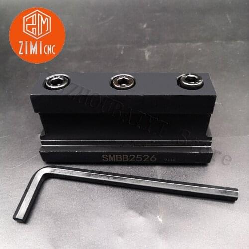 SMBB2032 Cut-Off Auxiliary Fixture Tool Cutter Cut Off Blade Holder Cutting Tool Holder CNC Tool Holder Blade Slotting Tool Hold