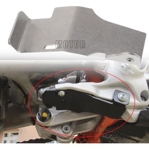 CNC For 690 Enduro R 2021 Heel guard REAR BRAKE MASTER CYLINDER PROTECTION For Husqvarna 701 Enduro 2021 701Enduro 690Enduro R