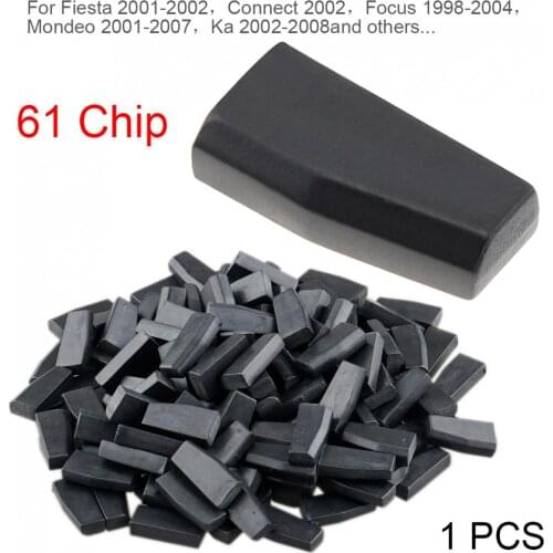 1pcs Blank T19 ID61 4D61 Carbon Chip Car Key Transponder Chip Fit for Mitsubishi Lancer Outlander L200 Shogun Pajero Montero etc