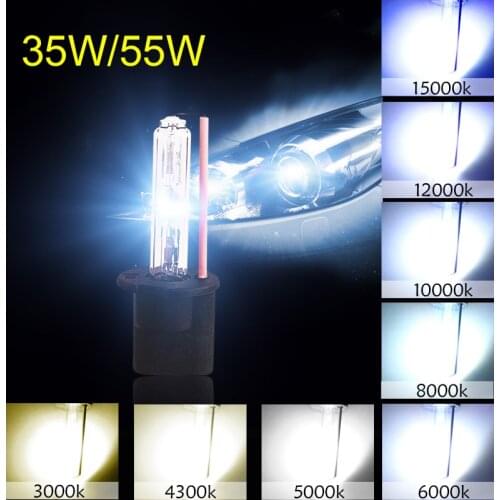 2Pcs H3 Xenon Bulb 55W 3000K 4300K 5000K 6000K 8000K 10000K 12000K Auto Lamp 12V Car Headlight Xenon H3 Bulbs Fog Lights