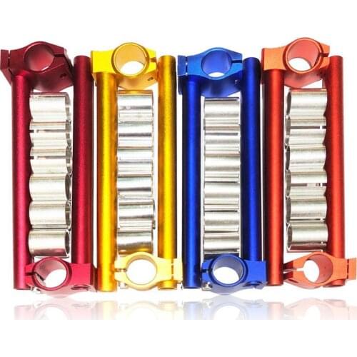 80% Hot Sell 2Pcs Universal CNC 26mm 30mm 31mm Motorcycle Handlebar Clip On Fork Handle Bars