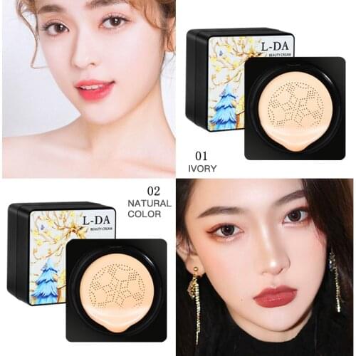 3 Styles Face Foundation Mushroom Brush Air-permeable Brighten Make Up Concealer Natural Breathable BB Cream Cosmetic TSLM1