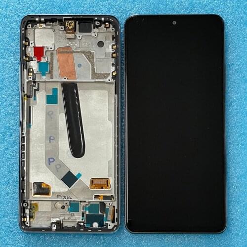 6.67 Original Amoled For Xiaomi Poco F3 M2012K11AG LCD Display Screen Frame+Touch Screen Digitizer For Pocophone F3
