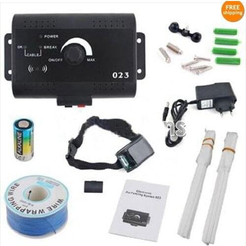 Safety Pet Waterproof Train Control Device Collar Hidden Yard 023 Dog Electric Fencing System