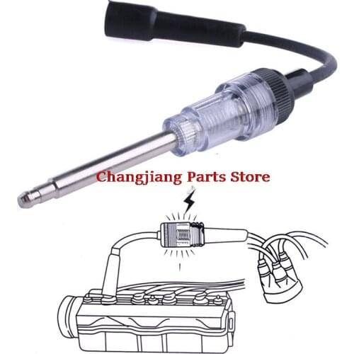 Black Spark Plug Ignition System Coil Engine In Line Auto Diagnostic Tester Ignition Test Tool