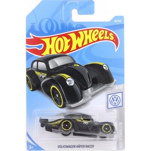 2019-46 Hot Wheels VOLKSWAGEN KAFER RACER Mini Alloy Coupe 1/64 Metal Diecast Model Car Kids Toys Gift