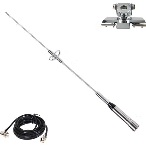 Nagaya NL-770S Dual band Mobile Radio Antenna VHF/UHF 144/430MHz 150W 2.15/3.0dBi Auto radio Antenna