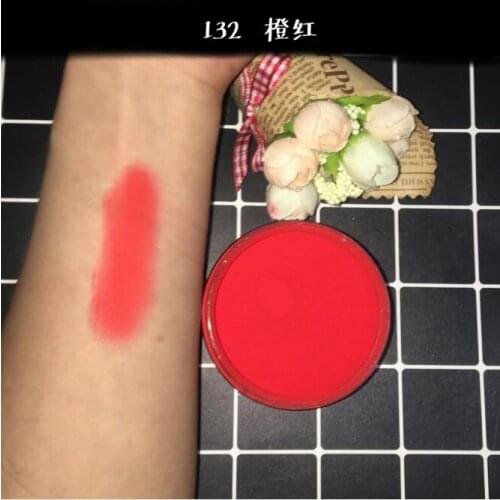 Natural mineral pigments powder orange red matte powder dyes, iron oxides, polymer clay dye, hobby DIY powder paint
