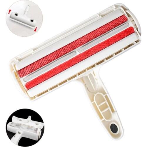 Pets Hair Remover Roller Shaving Brush Sofa Sticky Brush Cat Dog Hair Cleaner From Furniture Carpets Cloth Take Away Dust Easily