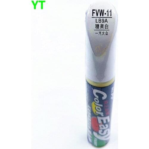 Car scratch repair pen, auto painting pen white color for volkswagen polo golf 6,7 touran passat tiguan CC ,car painting pen