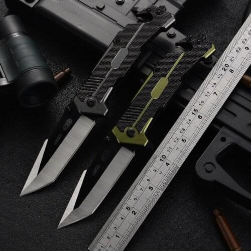 High hardness folding knife camping tactics outdoor knives field camping mountaineering knives outdoor folding knives
