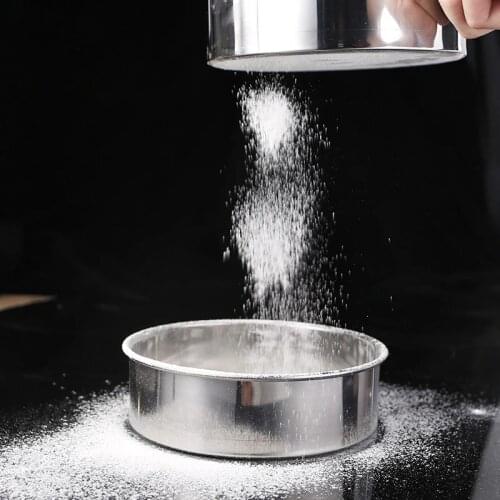 Ultra-fine Stainless Steel Sifter Flour Thickening Powder Sieve Rice Sieve Kitchen Tools Baking Tool Kitchen Gadget Sets
