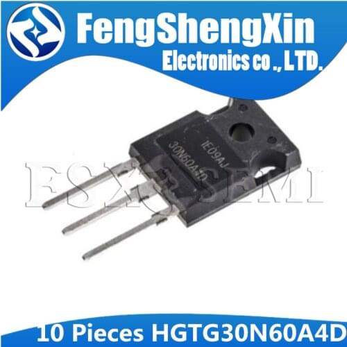10PCS HGTG30N60A4D TO-247 HGTG30N60 30N60 TO-3P 30N60A4D TO247 MOS FET transistor