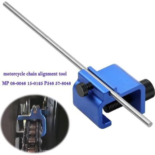 Universal Chain Alignment Tool for Motorcycle Bike Sprocket Sport Dirt Bike ATV Scooter Chain Alignment Tool Kit Motor