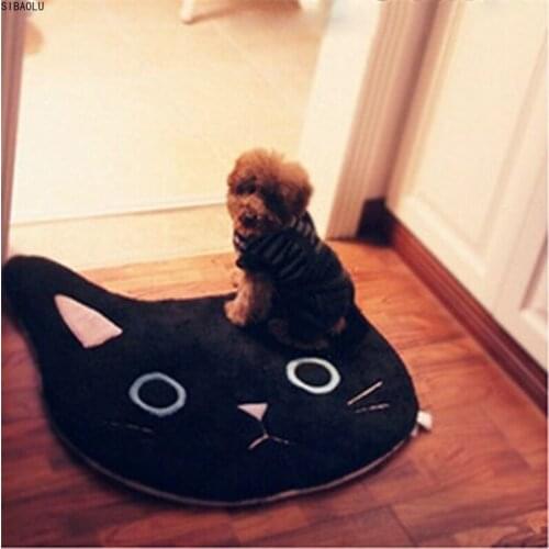 Kawai Fuzzy Cat Entrance Doormats Door Mat Carpet Living Room Bedroom Anti-slip Floor Mats Kitchen Rugs lovely Hallway Mats