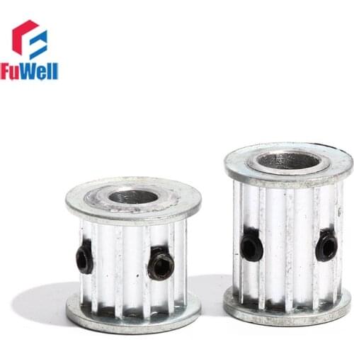 Timing Pulley HTD5M 12T Gear Belt Pulleys 16mm/21mm Belt Width 12Teeth 5/6/6.35/7/8/10mm Synchronous Transmission Pulley