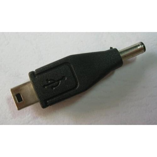 1000 Pcs 3.5x1.35mm DC Power Plug Male to Mini 5 pin Adapter Connector Black Color Plastic Handle