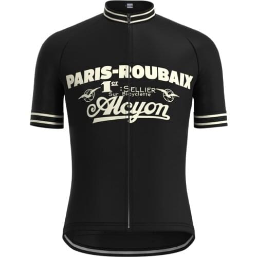 1989 Competition Alcyon Team Man Retro Cycling Jersey Short Sleeves Clothing Triathlon Mtb Bike Jersey maillot ciclismo hombre