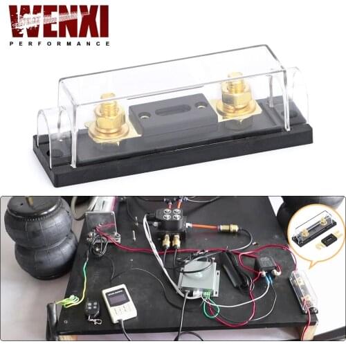 ANL Fuse Holder Bolt-on Fuse Automotive Fuse Holders Fusible Link with fuse 80A Fuses AMP WX-ESV05