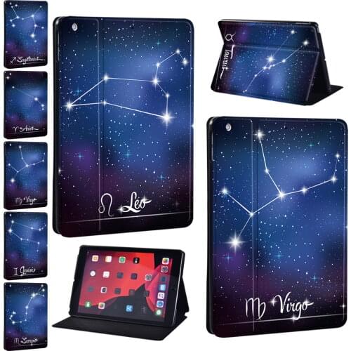 Tablet Case for Apple Ipad Mini 12345 /ipad 2/3/4 /Ipad Pro 9.7 10.5 11 /Air 1 2 3 /ipad 5/6/7/8th Star Sign Pattern Series