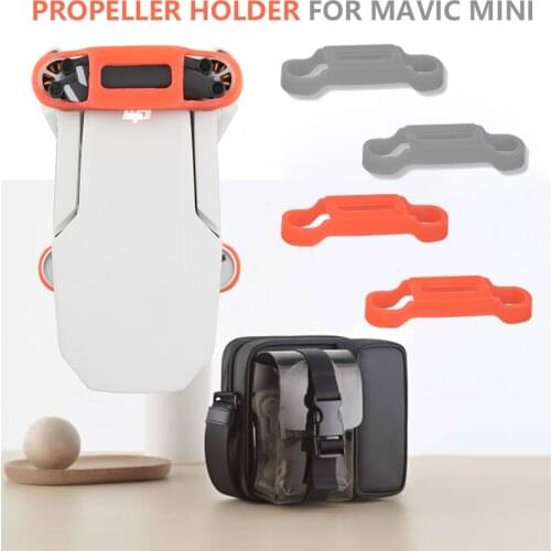 Propeller Stabilizer Holder for DJI Mavic Mini 2 Drone Blade Fixed Props Protector Buckle Soft Silicone Cover Drone Accessories