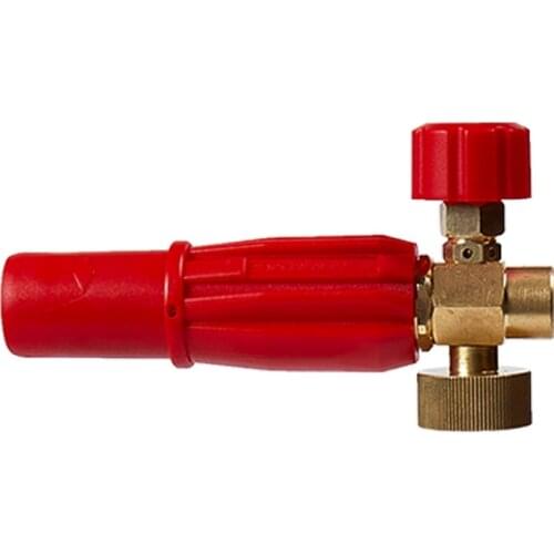 Snow Foam Gun Parts Red Car Wash Foam Generator Replacement for High Pressure Washer Snow Foam Lance