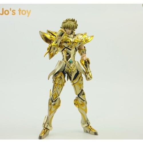 Jos toy MC Model EX Leo Aioria Golden Soul Saint Seiya Metal Armor Action Figure toys in stock