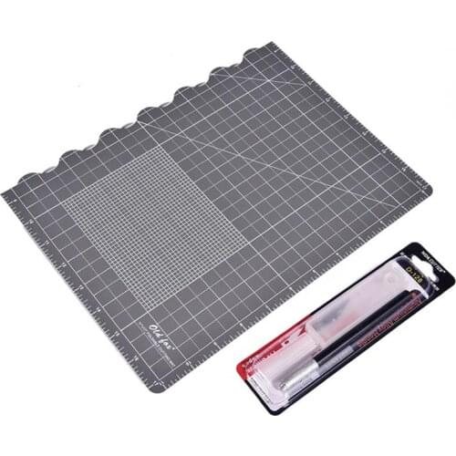 PVC Cutting Mat Patchwork Cut Pad Manual DIY Leather Tool Cutting Board Double-sided Self-healing Cutting Pad