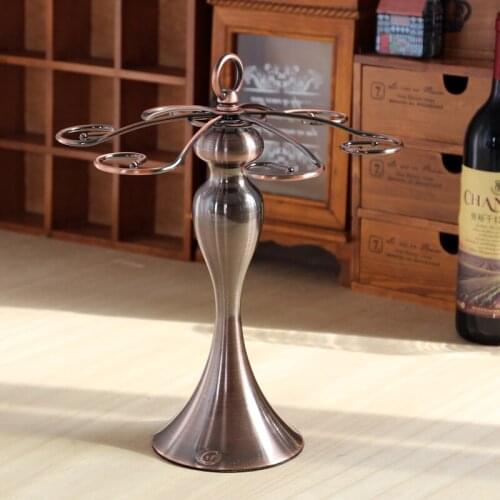 Creative Red Wine Cup Holder Goblet Wine Hanging Cup Holder Hanging Upside Down Cup Holder Wine Cabinet Decoration Glass Shelf