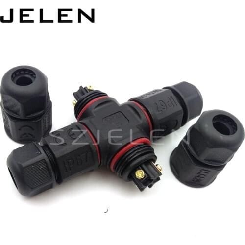 L20 4T, 3pin Power Cable Wire Connector, 3pin Waterproof Connector, 4T type LED wire connectors,IP67