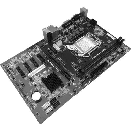 Colorful CF-H81A-BTC Socket Lga1150 DDR3 SDRAM ATX Intel H81 Pro ETH Motherboard mining motherboard