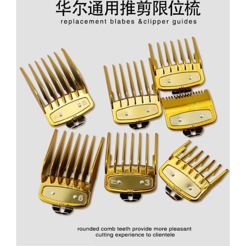 Hair Clipper Guide Comb Set fit wahl cordless clip 8148