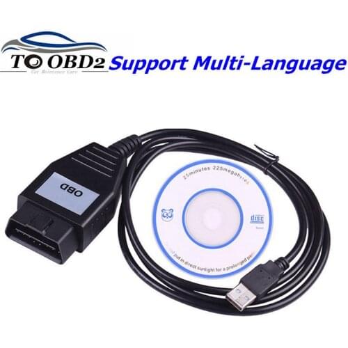 Newest For Ford VCM OBD2 Professional Diagnostic Interface For Ford for Mazda OBDII USB Diagnostic Cable Free Shipping