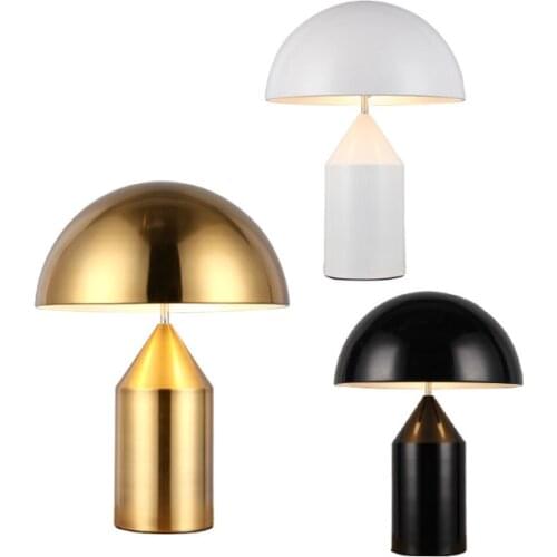 Post modern led color glass glass ball lamp table lampada da tavolo led desk lamp bedside living room bed lamp