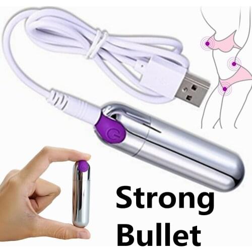 10 Speeds Strongger clitoris Vibrators Rechargeable Bullet Vibrating Egg Nipple massager wand G-spot Vibrator Sex Toy for Women