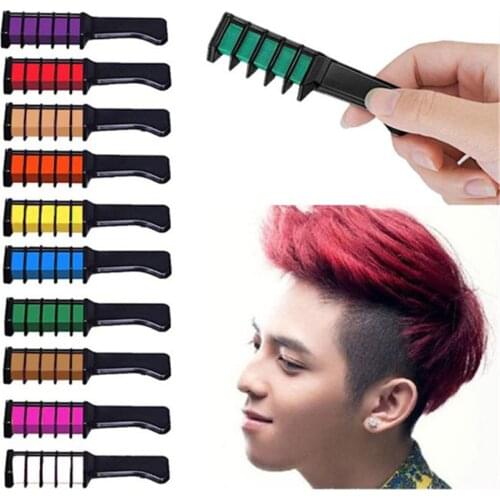 Temporary Hair Chalk Hair Color Comb Dye Salon Kits Party Cosplay Set