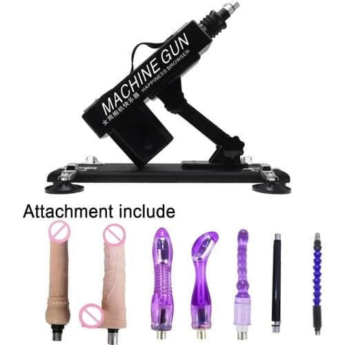 Automatic Thrusting Blowjob Sex Machine Gun Kit with Big Penis Dildos Attachments Sex Toys for Women Adult Products Sexmachines