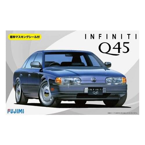 1/24 Fujimi Plastic Assembled Car Model Toy Infiniti Q45 Static Model DIY Model Kit #03945