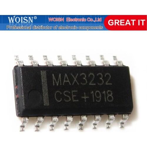 10PCS MAX3232CSE MAX3232 SOP16 SOP MAX3232C SMD RS new original In Stock