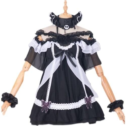 2021 The Anime Virtual idol anchor Vtuber cos Uruha Rushia VTB dress skirt COS clothing cute dress women LL