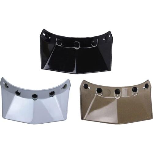 5-Snap Motorcycle Helmet Visor Peak Sun Visor UV Sunshield Protector Shield
