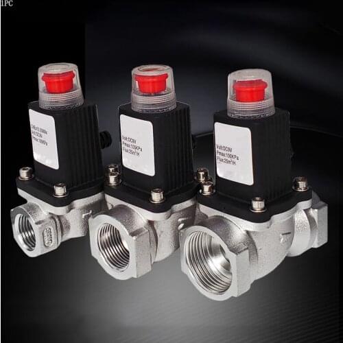 Home gas solenoid valve for controlling gas delivery 1/2 gas solenoid 120v valve