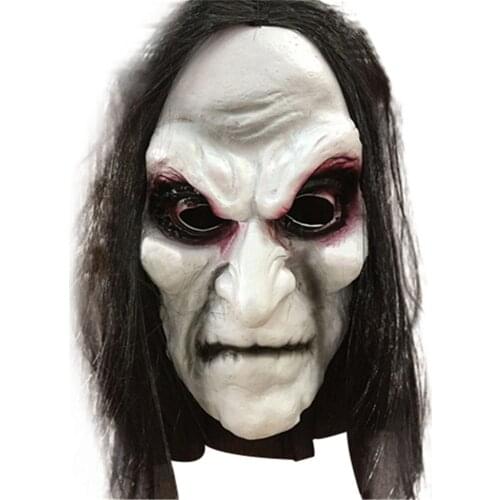 Halloween Horror Face Mask Zombie Cosplay Mask Carnival Party Bar Costume Headwear Masks High Quality Latex Soft And Comfortable