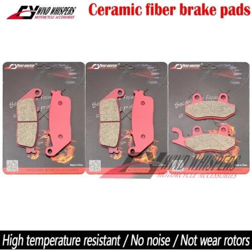 Motorcycle Ceramic Front Rear Brake Pads For DAELIM Roadwin R Roadsport SQ VL 250 For KYMCO People 250 2003-2006 Grand Dink 125